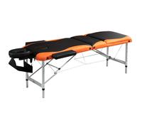 HOMCOM Lettino Massaggio Pieghevole in Alluminio Max 225 Kg - 215 x 60 cm