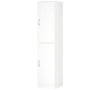 HOMCOM Libreria 180 cm, Moderna Scaffalatura 5 Ripiani Regolabili