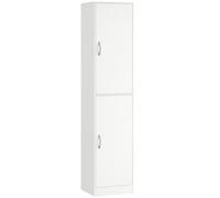 HOMCOM Libreria Alta 180 cm, moderna scaffalatura 5 ripiani regolabili per camera o studio. Aosom Italy