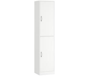 HOMCOM Libreria Alta 180 cm, moderna scaffalatura 5 ripiani regolabili per camera o studio. Aosom Italy