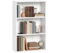 HOMCOM Libreria Portaoggetti 60x24x93cm Bianco