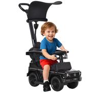 HOMCOM Macchina a Spinta per Bambini Macchina Giocattolo con Tettuccio
