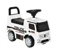 HOMCOM Macchina Cavalcabile per Bambini 12-36 Mesi con Volante Fari e Suoni