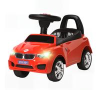HOMCOM Macchinina per Bambini Cavalcabile Volante Musiche e Luci