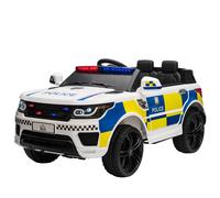 HOMCOM Macchina per Bambini della Polizia con Sirena Batteria 12V Telecomando