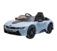 HOMCOM - Macchinina Elettrica Bmw Per Bambini 3-8 Anni Con Telecomando Luci E Lettore Mp3 Blu