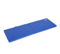 HOMCOM Materassino da Ginnastica Pieghevole e Antiscivolo 180x60x5 cm Blu
