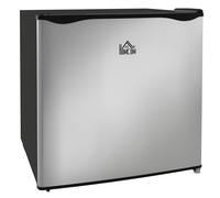 HOMCOM Mini Congelatore 35L con Ripiano Rimovibile e Porta Reversibile Argento