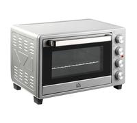 Homcom Mini Forno Elettrico 32L 1600W 52.2X38.1X33,5 cm Argento
