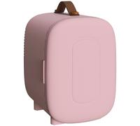 HOMCOM Mini Frigorifero per Cosmetici, Capacità di 4 L, 20,3x26,3x28 cm, Rosa Aosom Italy