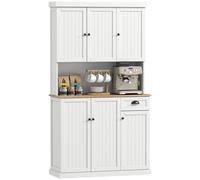 HOMCOM Mobile Cucina con Armadietti e Cassetto 101x39x180cm