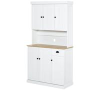 HOMCOM Mobile Cucina Stile Country 101x39x180cm