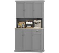 HOMCOM Mobile Cucina Stile Country 101x39x180cm