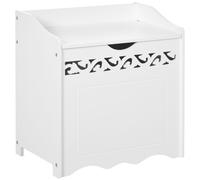 HOMCOM Mobiletto da Bagno in Legno