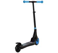 HOMCOM Monopattino 2 Ruote Pieghevole per Bambini 6+ Anni Nero e Rosso