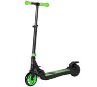 HOMCOM Monopattino 2 Ruote Pieghevole per Bambini 6+ Anni Nero e Rosso