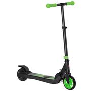 HOMCOM Monopattino Elettrico Pieghevole per Bambini 6+ Anni Nero e Rosso