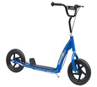 HOMCOM Monopattino per Bambini 5-12 Anni con Freno Posteriore e Manubrio Regolabile, 120x52x80-88 cm, Blu Aosom Italy