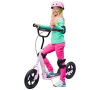 HOMCOM Monopattino per Bambini con Freno Posteriore e Manubrio Regolabile
