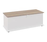 HOMCOM Panca Contenitore Multiuso Legno per Camera Ingresso Bianco 100x40x40cm Aosom Italy