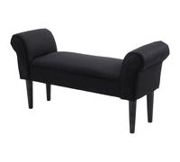 HOMCOM Panca Imbottita per Camera e Ingresso con Braccioli Arrotolati