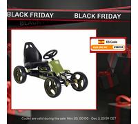 Homcom Pedale Go-Kart per Bambini +3 Anni con Freno Max. Caricare. 35 kg