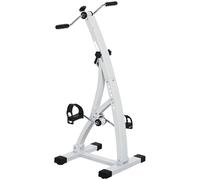 HOMCOM Pedaliera per Gambe e Braccia con Schermo LCD 40x42.5x100 cm Bianco