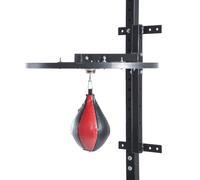 HOMCOM Piattaforma Boxe con Speedball di Φ21 cm, Punching Ball per Allenamento