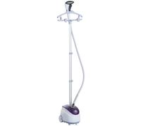 HOMCOM Plancha de Vapor con deposto de 1.8L y Temperatura regolabile a 11 Niveles tipo Centro de Planchado verticale 1800W