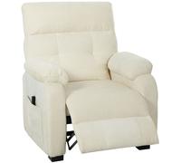 POLTRONA HOMCOM IT83B-654V90WT - reclinabile elettrica ergonomica regolabile con braccioli