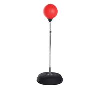HOMCOM Punching Ball da Terra ad Altezza Regolabile con Guantoni