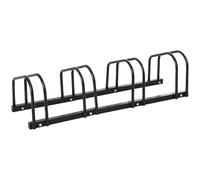 HOMCOM Rastrelliera Portabici per 3-6 Biciclette Smontabile