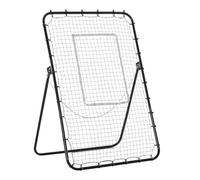 HOMCOM HOMCOM Rete da Calcio Rebounder Pieghevole con Bersaglio e Angolo Regolabile | Homcom Senza taglia