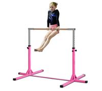 HOMCOM Sbarra per Ginnastica o Danza con Altezza Regolabile per Bambini Blu