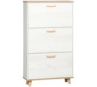 HOMCOM scarpiera pieghevole 3 cassetti 12 paia 70x23,5x122 cm