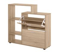 HOMCOM Scarpiera Salvaspazio Design Moderno Elegante da Ingresso 101,5 x 25,5
