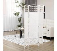 Homcom Screen Divisorio con 3 Pannelli Pieghevoli 120X170 cm per Soggiorno