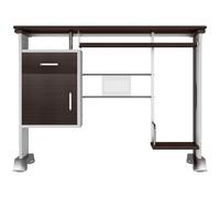 HOMCOM Scrivania per Computer PC da Ufficio in Legno con Cassetto