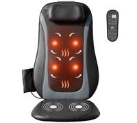 HOMCOM Sedile Massaggiante Shiatsu Impastamento con Calore, per Schiena