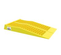 HOMCOM Set 2 Rampe di Carico per Auto in Plastica Antiscivolo con Capacità 3ton