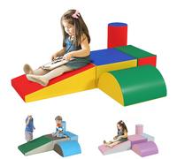 SET DI COSTRUZIONI MORBIDE PER BAMBINI HOMCOM SET DI COSTRUZIONI MORBIDE PER BAMBINI IT3D0-004