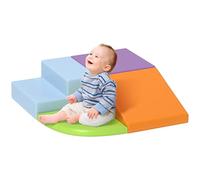 HOMCOM Set di 4 Costruzioni Morbide per Bambini 1-3 Anni Multicolore