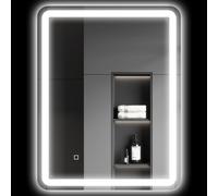 HOMCOM Specchio Bagno 70x90 cm con Luce LED a 3 Temperature e Antiappannamento
