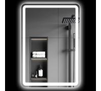 HOMCOM Specchiera Bagno Touch LED 3 Temperature e Antiappannamento