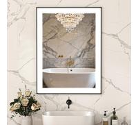 HOMCOM Specchio da bagno con luce LED 80x60 cm Specchio da parete con 3 colori di luce Funzione antiappannamento Funzione di memoria Interruttore a sfioramento orizzontale/verticale