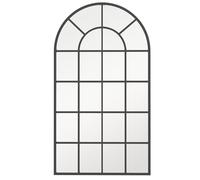 HOMCOM Specchio da Parete e da Appoggio 62x2.5x110 cm Nero