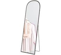 HOMCOM Specchio da Parete e Terra con Supporto Pieghevole 50x161.5cm