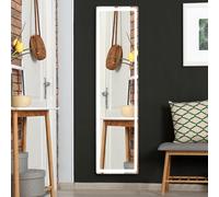 HOMCOM specchio da parete specchio completo con luci LED 40x37x157,5 cm