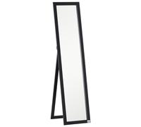 HOMCOM Specchio Moderno con Supporto Richiudibile in MDF e Vetro