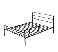 HOMCOM Struttura Letto Matrimoniale in Acciaio 165x211x100cm con Doghe